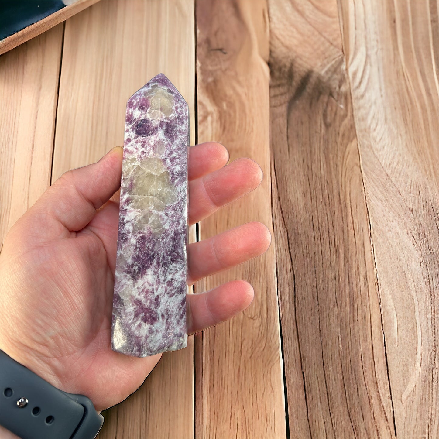 Lepidolite Tower