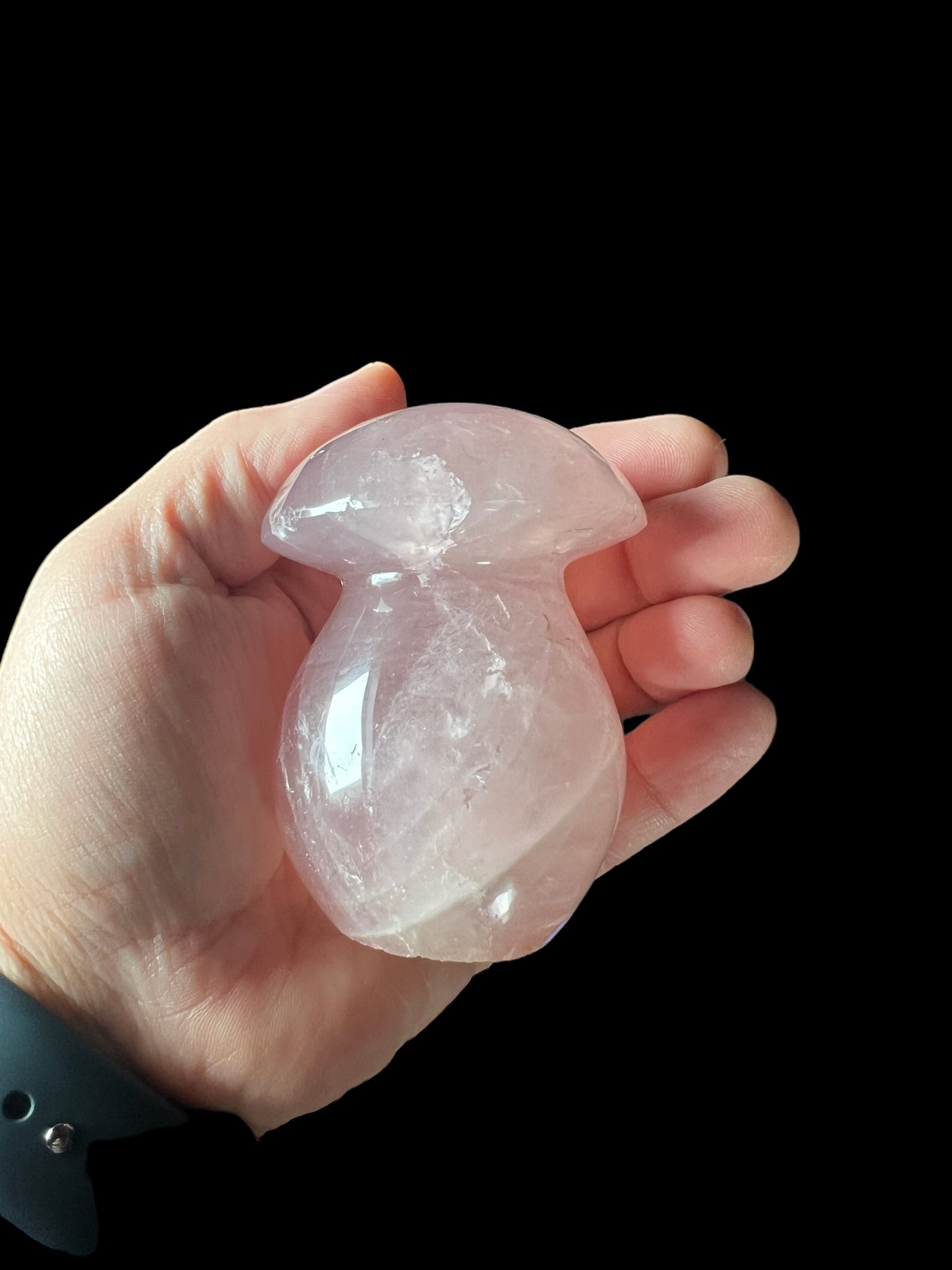 Rose Quartz Mushroom RQ102