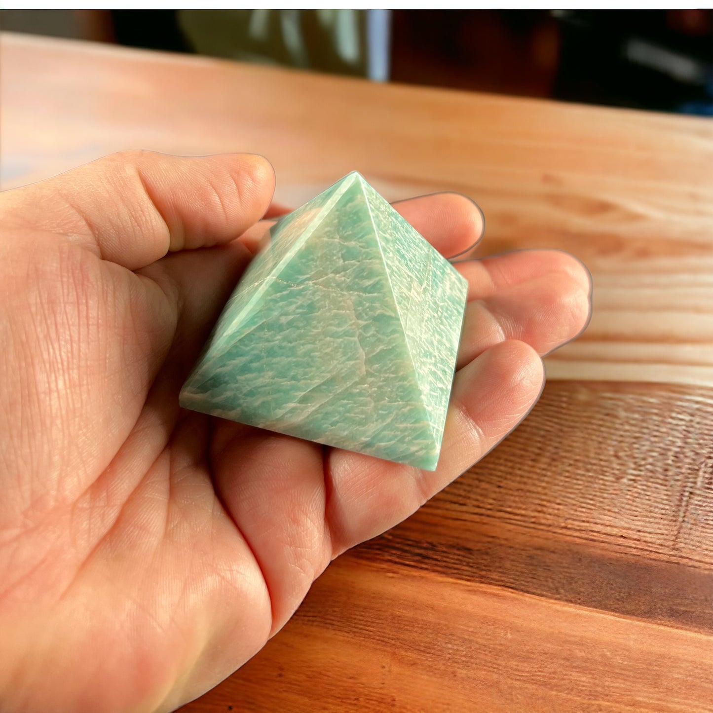 Amazonite Pyramid