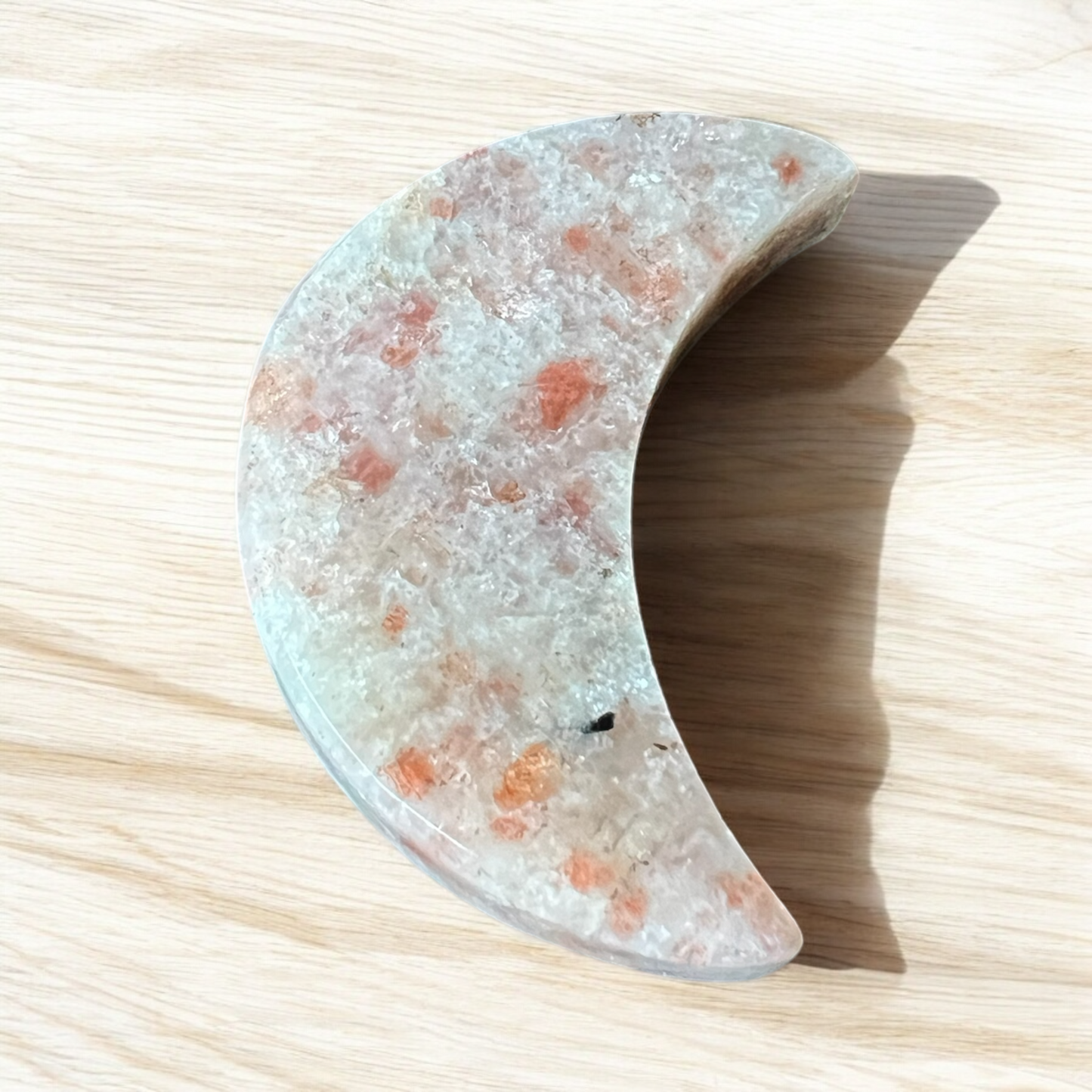 Moon Carving 3" Sun Stone
