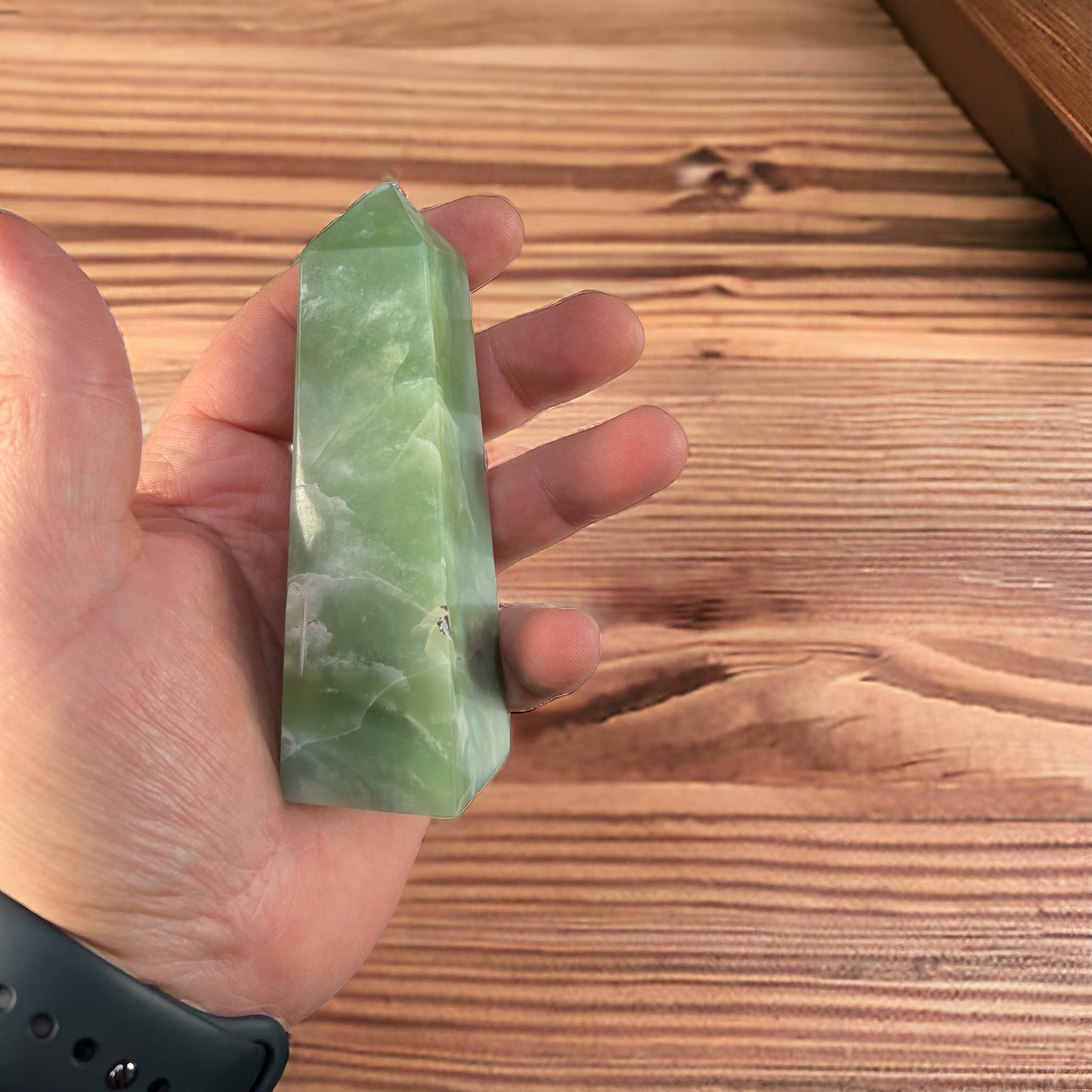 Small Burmese Jade Tower