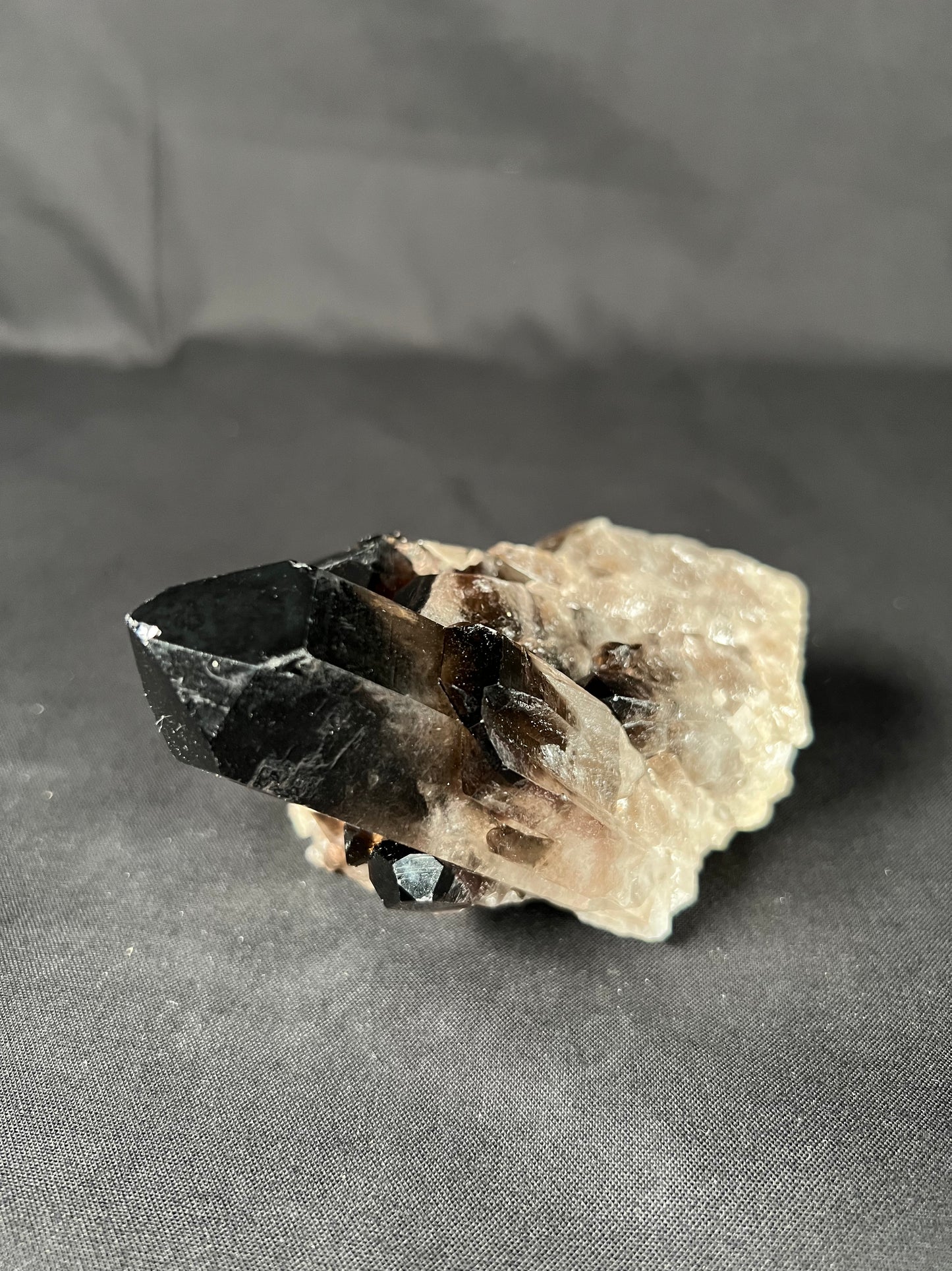 Smoky Quartz Cluster