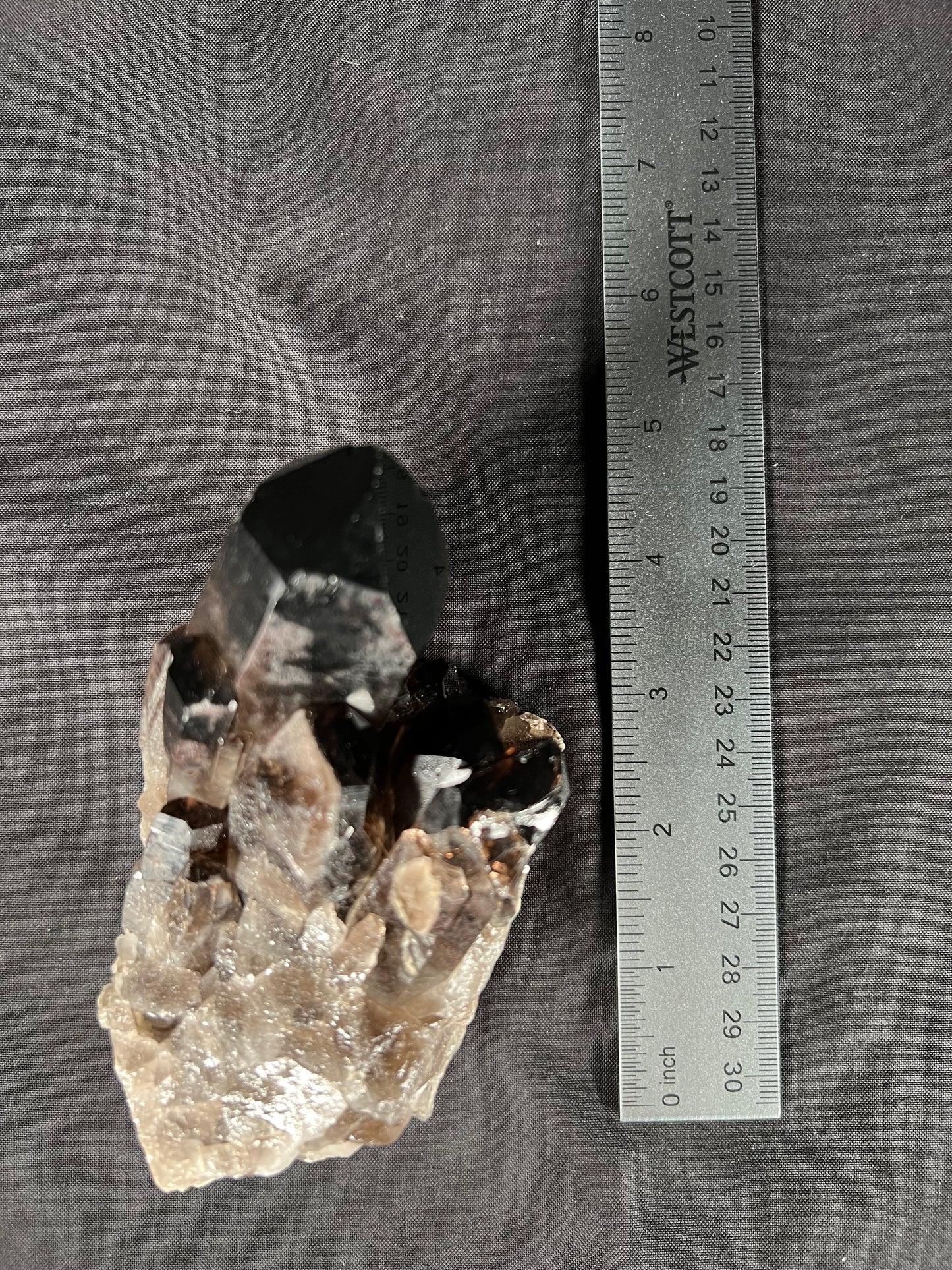 Smoky Quartz Cluster