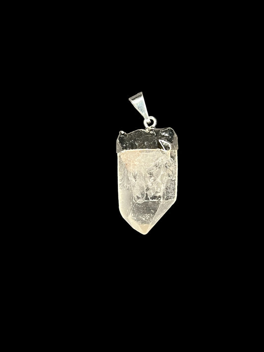Clear Quartz Point Pendant