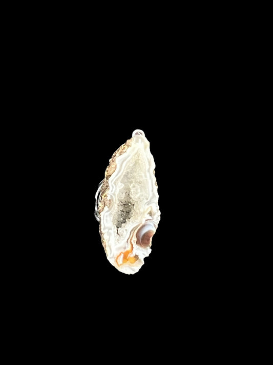 Natural Druzy Geode Agate Pendant NDG103