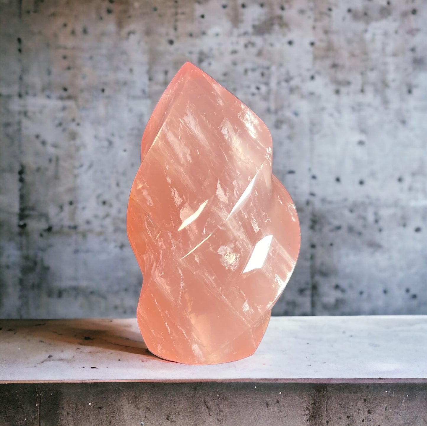 Rose Quarts Flame