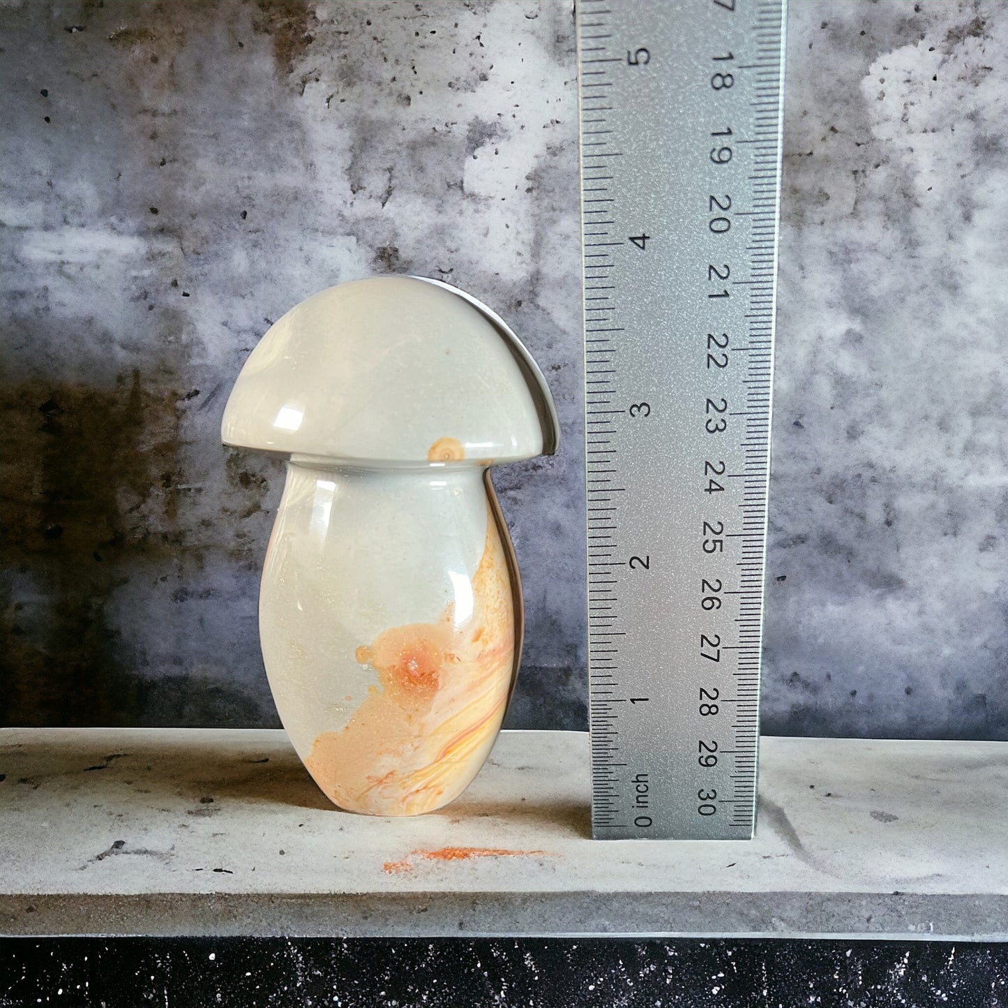 Polychrome Jasper Mushroom