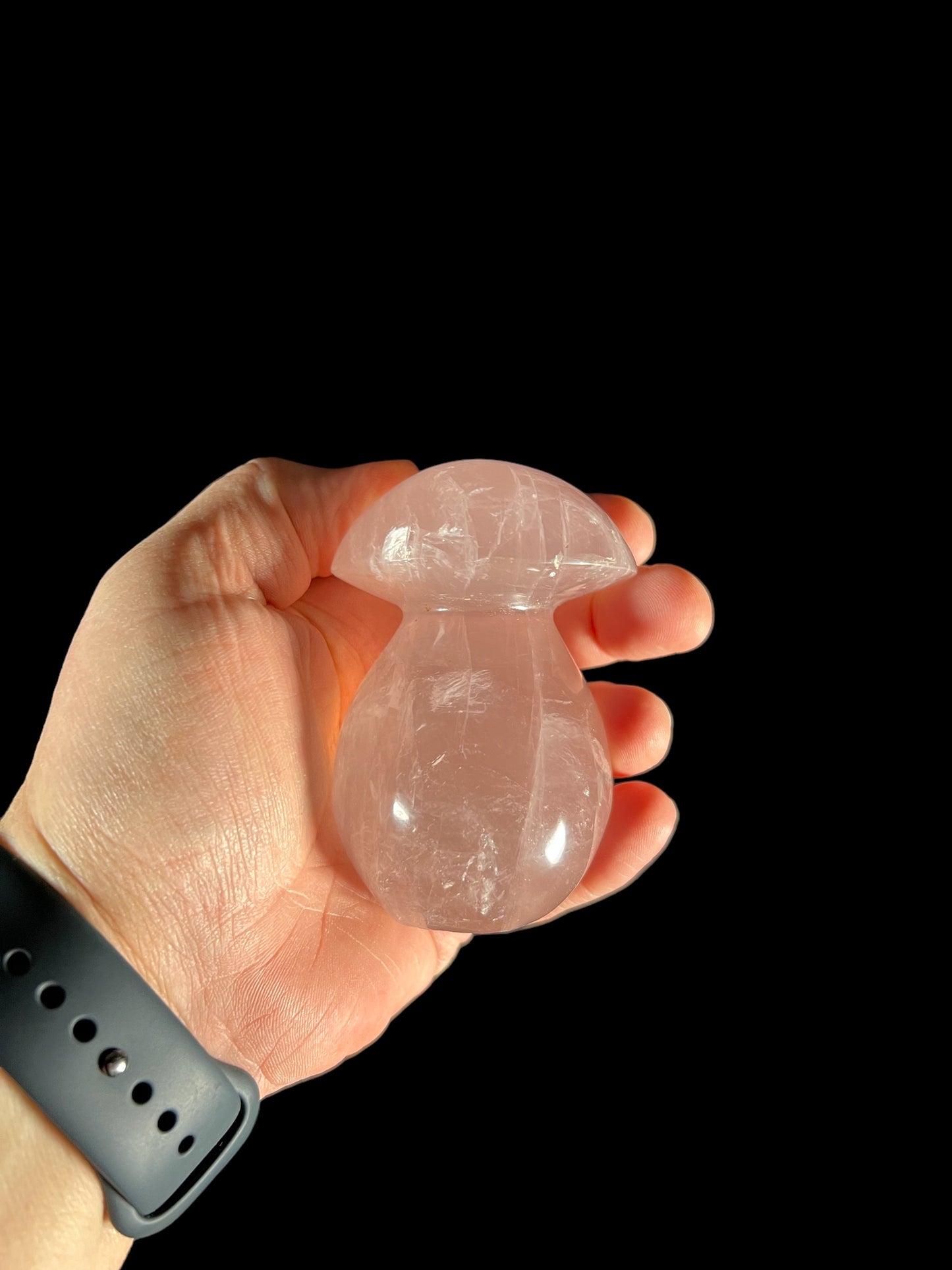Rose Quartz Mushroom RQ101