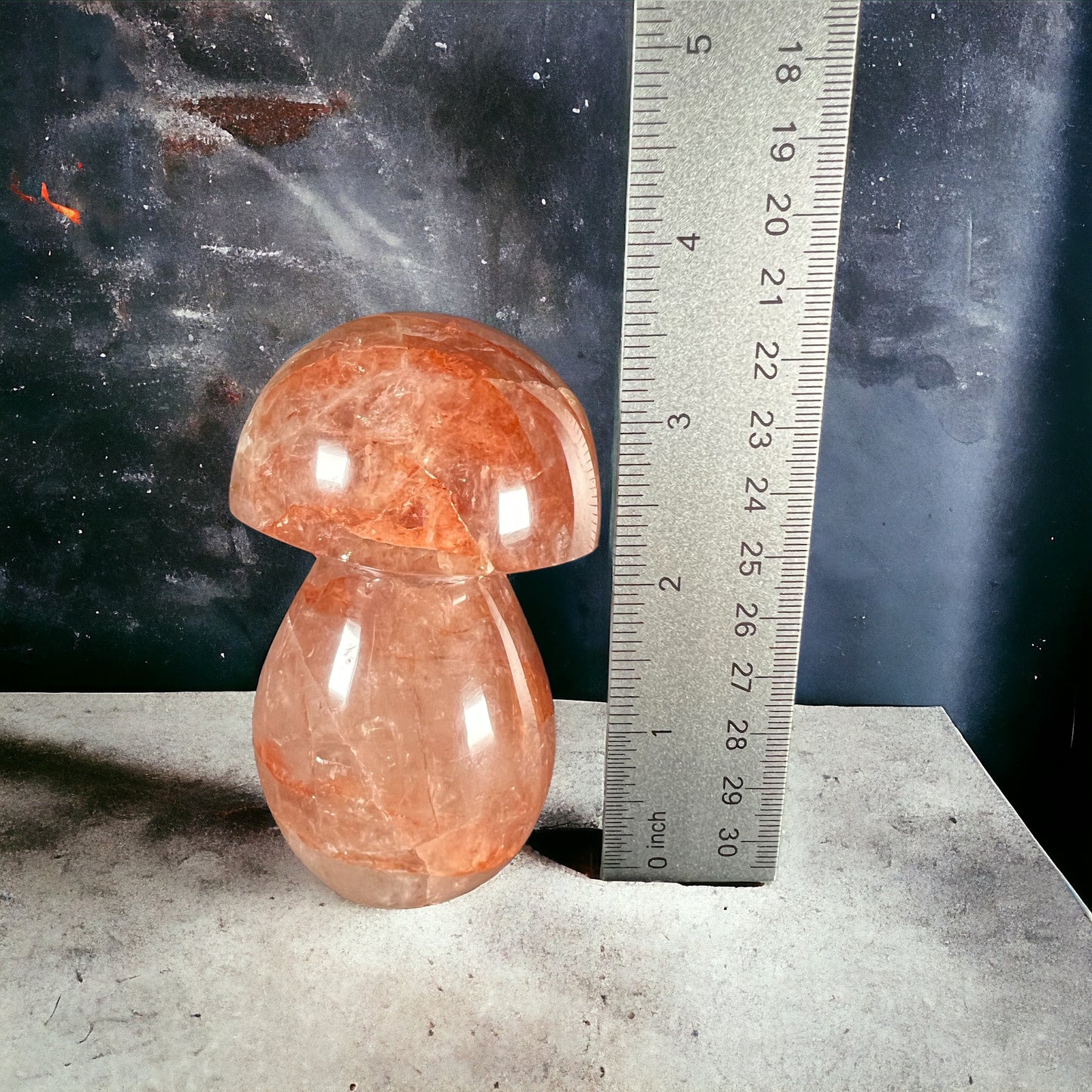 Fire Quartz Mushroom FQ101