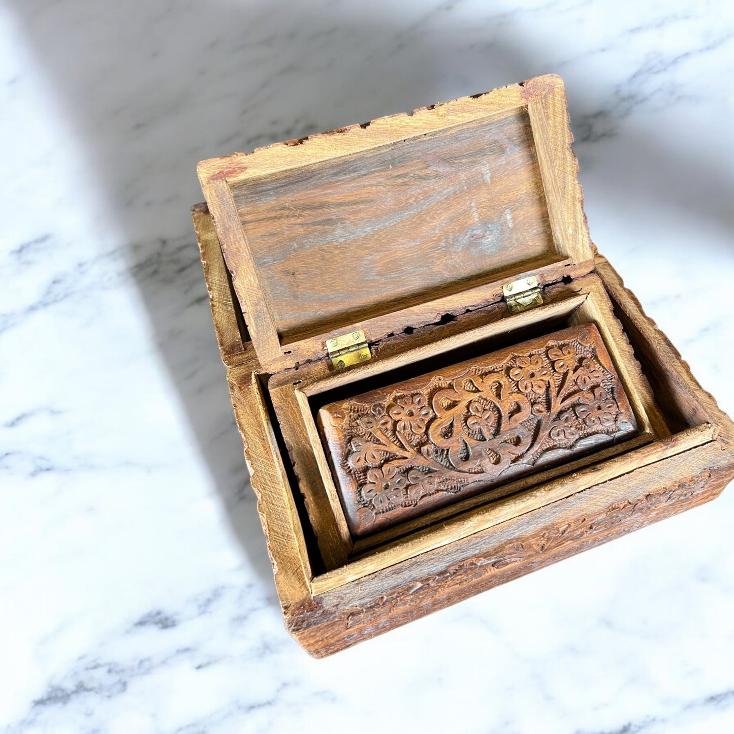 5"x8" Tree Of Life 3 Piece Nesting Box